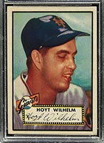 1952 Topps #392 Hoyt Wilhelm New York Giants - Front