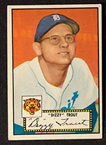 1952 Topps #39 Dizzy Trout Detroit Tigers - Front