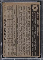 1952 Topps #42 Lou Kretlow Chicago White Sox - Black Back