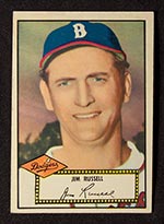 1952 Topps #51 Jim Russell Brooklyn Dodgers - Front