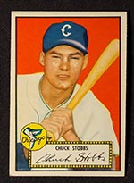 1952 Topps #62 Chuck Stobbs Chicago White Sox - Front