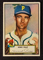 1952 Topps #63 Howie Pollet Pittsburgh Pirates - Front