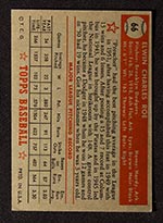 1952 Topps #66 Preacher Roe Brooklyn Dodgers - Red Back
