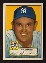 1952 Topps #67 Allie Reynolds New York Yankees - Front