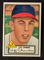 1952 Topps #68 Cliff Chambers St. Louis Cardinals - Front