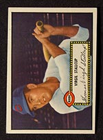 1952 Topps #69 Virgil Stallcup Cincinnati Reds - Front