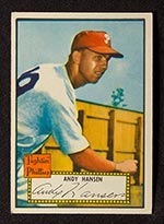 1952 Topps #74 Andy Hansen Philadelphia Phillies - Front