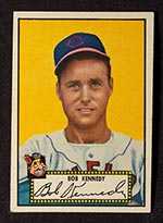 1952 Topps #77 Bob Kennedy Cleveland Indians - Front