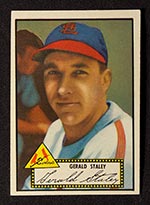 1952 Topps #79 Gerald Staley St. Louis Cardinals - Front