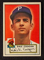 1952 Topps #87 Dale Coogan Pittsburgh Pirates - Front