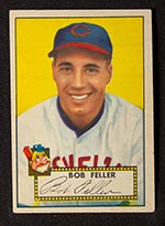 1952 Topps #88 Bob Feller Cleveland Indians - Front