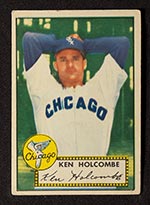 1952 Topps #95 Ken Holcombe Chicago White Sox - Front