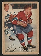 1953-1954 Parkhurst #21 Paul Meger Montreal Canadiens - Front