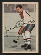 1953-1954 Parkhurst #27 Jean Beliveau Montreal Canadiens - Front