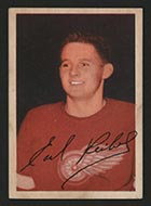 1953-1954 Parkhurst #36 Earl Reibel Detroit Red Wings - Front