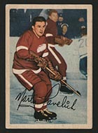 1953-1954 Parkhurst #44 Marty Pavelich Detroit Red Wings - Front