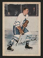 1953-1954 Parkhurst #4 Bob Hassard Toronto Maple Leafs - Front