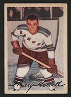 1953-1954 Parkhurst #57 Harry Howell New York Rangers - Front