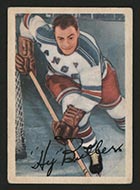 1953-1954 Parkhurst #58 Hy Buller New York Rangers - Front