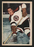 1953-1954 Parkhurst #69 Jim Peters Chicago Black Hawks - Front