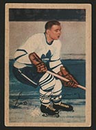 1953-1954 Parkhurst #6 Leo Boivin Toronto Maple Leafs - Front