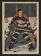 1953-1954 Parkhurst #78 Al Dewsbury Chicago Black Hawks - Front