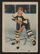 1953-1954 Parkhurst #85 Dave Creighton Boston Bruins - Front