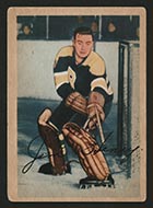 1953-1954 Parkhurst #86 Jim Henry Boston Bruins - Front
