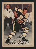 1953-1954 Parkhurst #87 Hal Laycoe Boston Bruins - Front