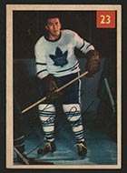 1954-1955 Parkhurst #23 Ron Stewart Toronto Maple Leafs - Front