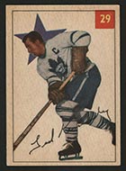 1954-1955 Parkhurst #29 “Teeder” Kennedy Toronto Maple Leafs - Front