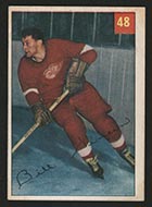 1954-1955 Parkhurst #48 Bill Dineen (Lucky Premium) Detroit Redwings - Front