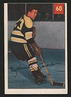 1954-1955 Parkhurst #60 Johnny Peirson Boston Bruins - Front
