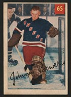 1954-1955 Parkhurst #65 Johnny Bowers New York Rangers - Front