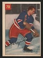 1954-1955 Parkhurst #70 Harry Howell New York Rangers - Front