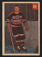 1954-1955 Parkhurst #80 George Gee Chicago Black Hawks - Front