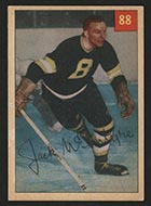 1954-1955 Parkhurst #88 Jack McIntyre (Lucky Premium) Chicago Black Hawks - Front