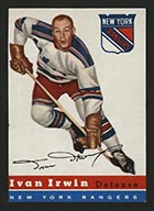 1954-1955 Topps #44 Ivan Irwin New York Rangers - Front