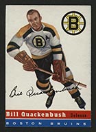 1954-1955 Topps #49 Bill Quackenbush Boston Bruins - Front