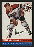 1954-1955 Topps #54 Bill Mosienko Chicago Black Hawks - Front