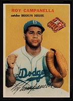 1954 Wilson Franks Roy Campanella Brooklyn Dodgers - Front