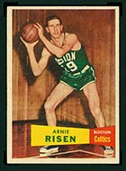 1957-1958 Topps #40 Arnie Risen Boston Celtics - Front