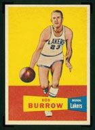 1957-1958 Topps #64 Bob Burrow Minneapolis Lakers - Front