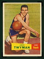 1957-1958 Topps #71 Jack Twyman Cincinnati Royals - Front