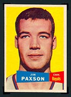 1957-1958 Topps #73 Jim Paxson Cincinnati Royals - Front