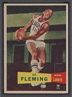 1957-1958 Topps #79 Ed Fleming Minneapolis Lakers - Front