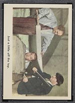 1959 Fleer Three Stooges #56 A little off the top - Front