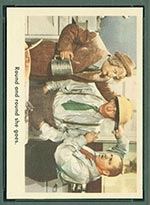 1959 Fleer Three Stooges #86 Round and round - Front