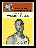 1961-1962 Fleer #32 Willie Naulls New York Knicks - Front