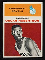 1961-1962 Fleer #36 Oscar Robertson Cincinnati Royals - Front